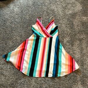 Express Striped Mini Dress